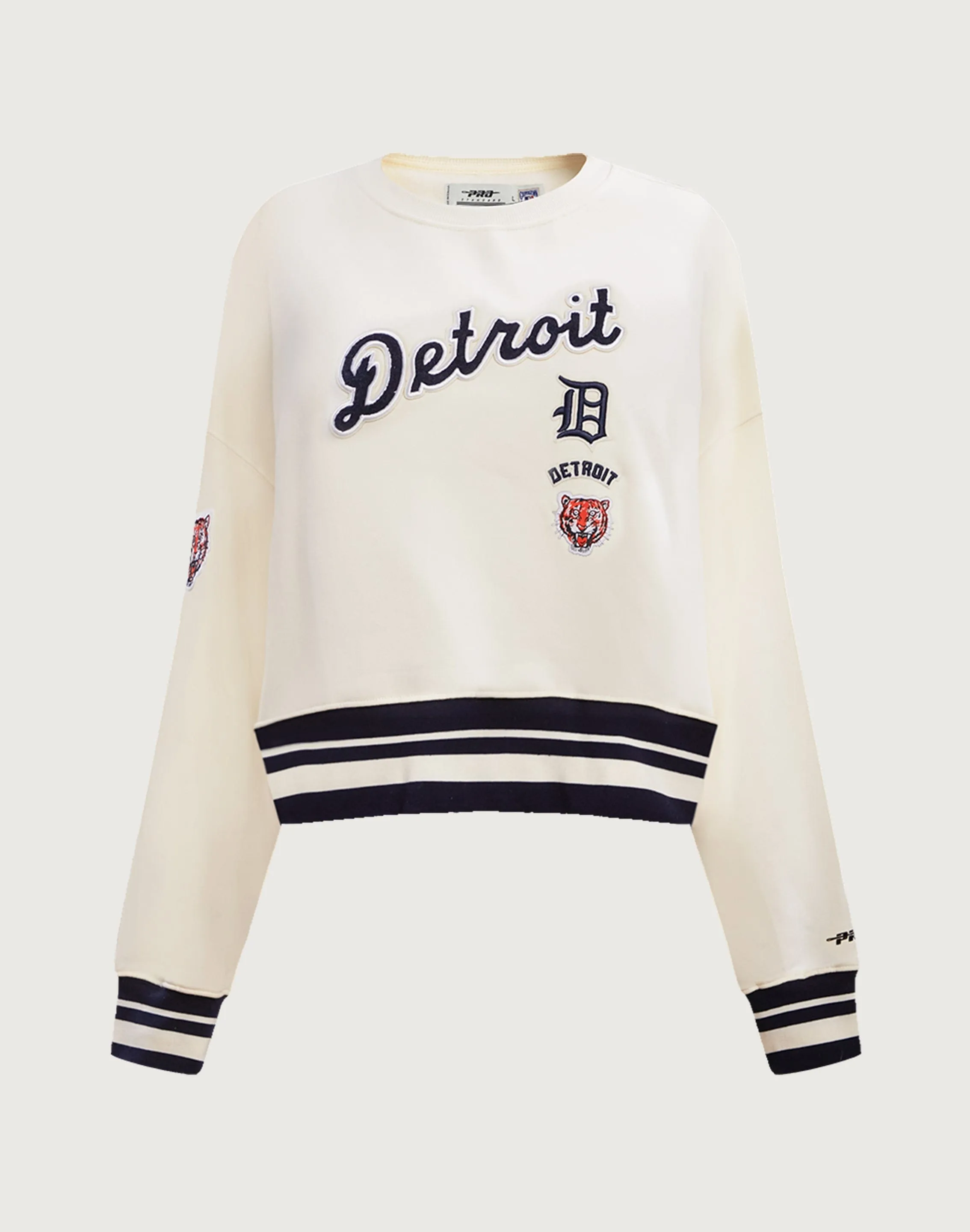 Pro Standard Detroit Tigers Retro Classic Rib Crewneck