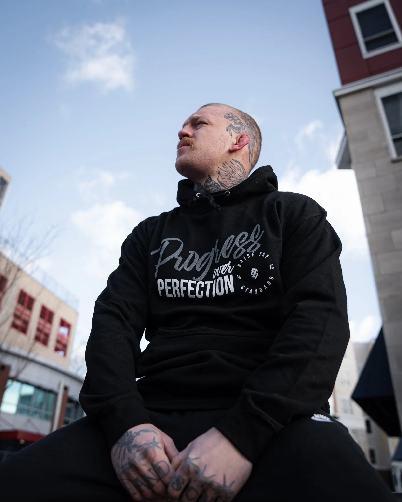 Progress Over Perfection Hoodie
