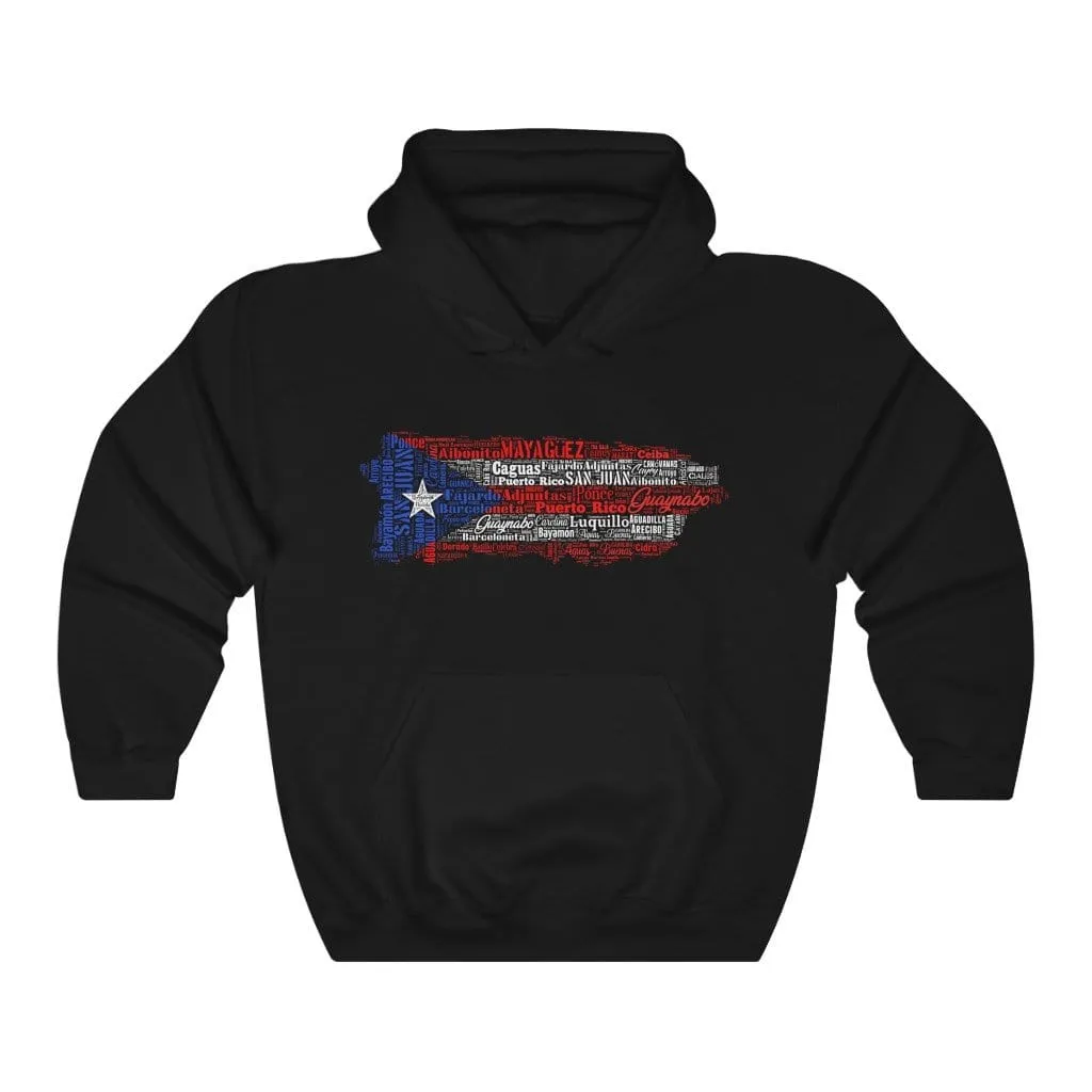 Puerto Rican Hoodie - Island Names