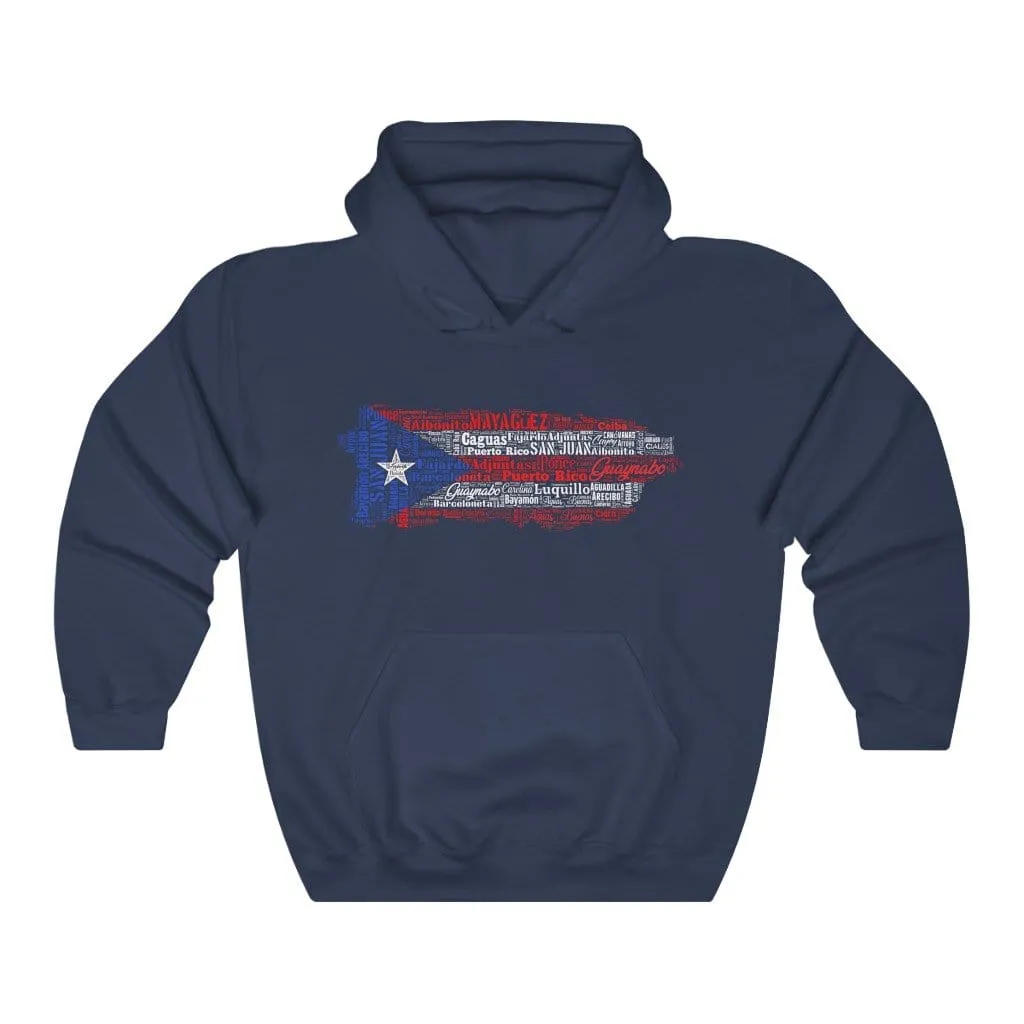 Puerto Rican Hoodie - Island Names