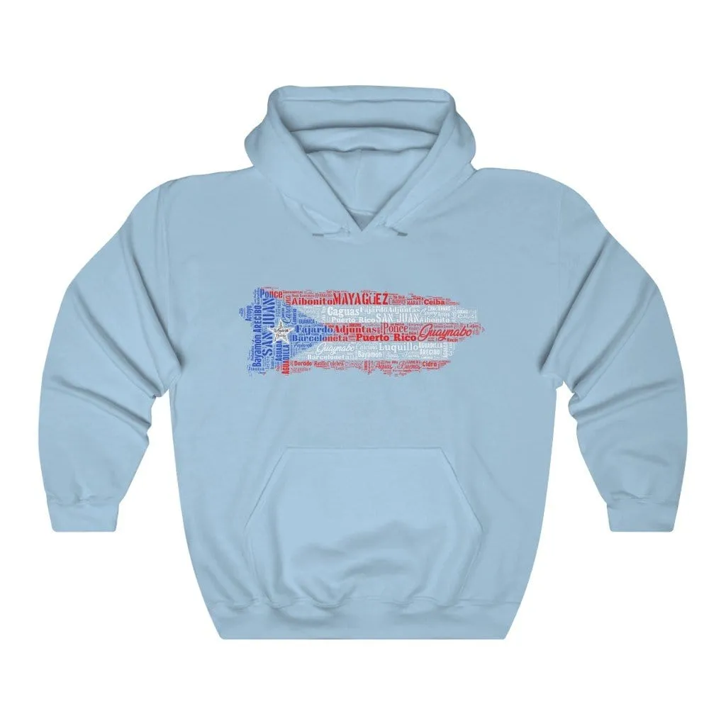 Puerto Rican Hoodie - Island Names