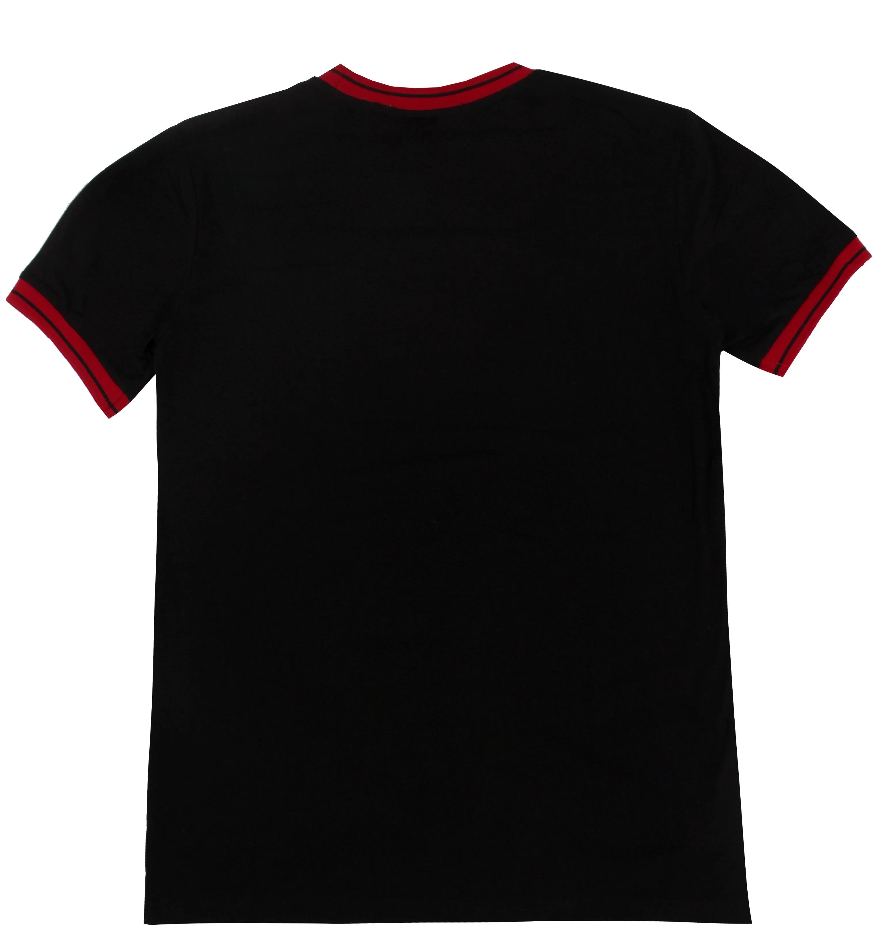 Pure Varsity T-Shirt - Black & Red