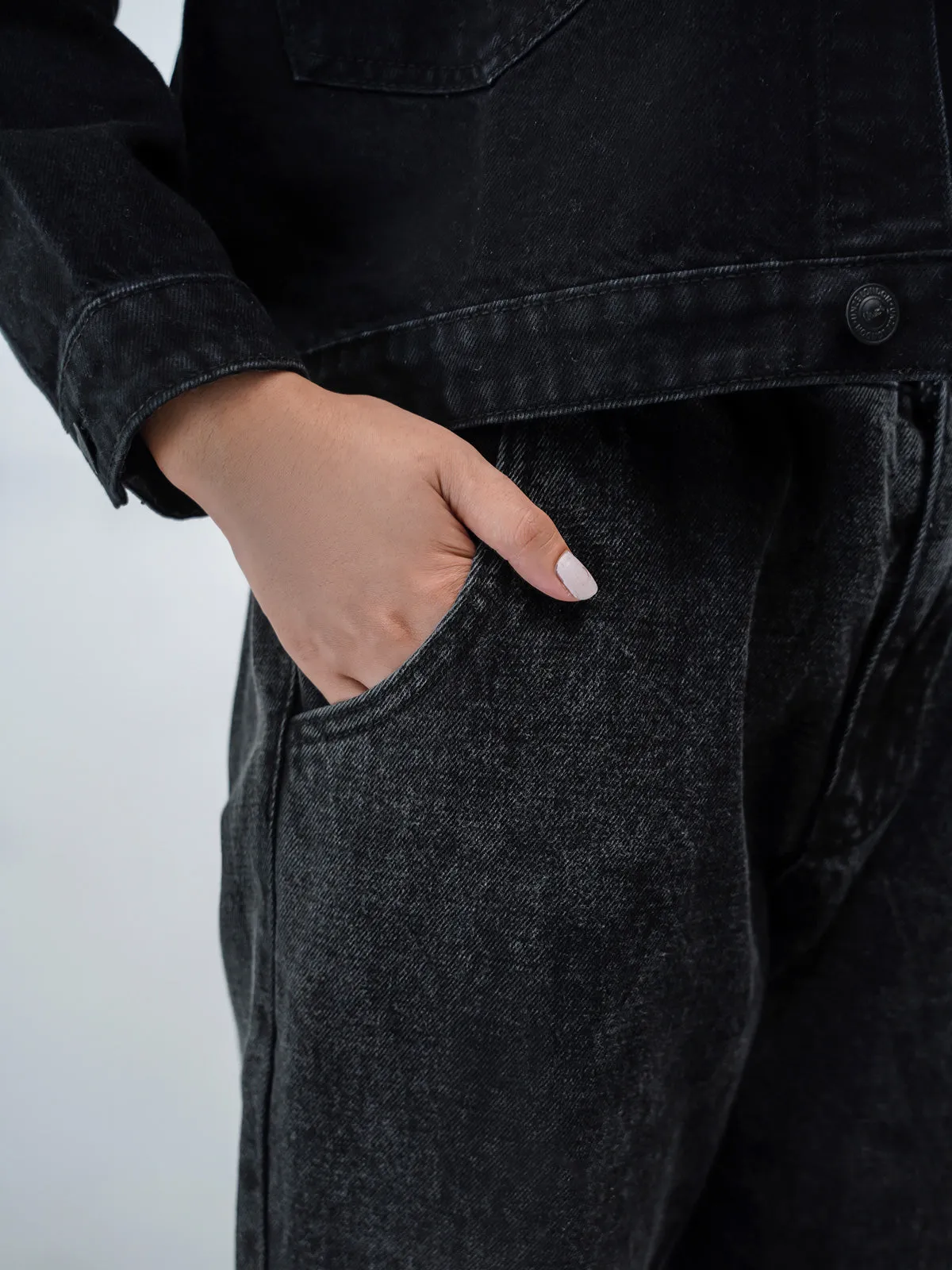 "LYRA" Paper Bag fir Denim Pant