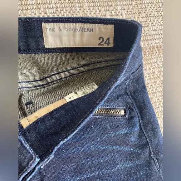 rag &amp; Bone Kinsington skinny jeans in size 24
