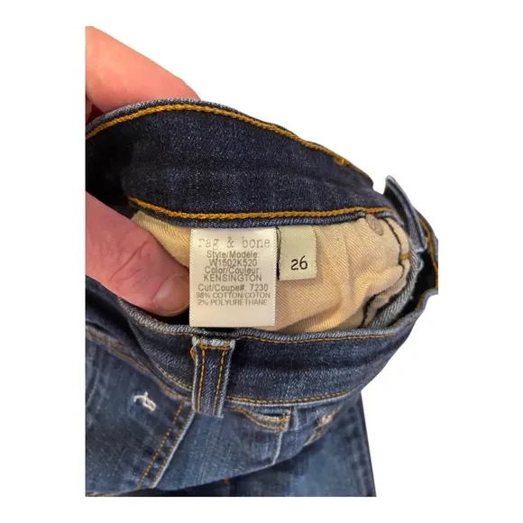 RAG &amp; BONE Women's Skinny Jeans in Kensington Wash Size 26