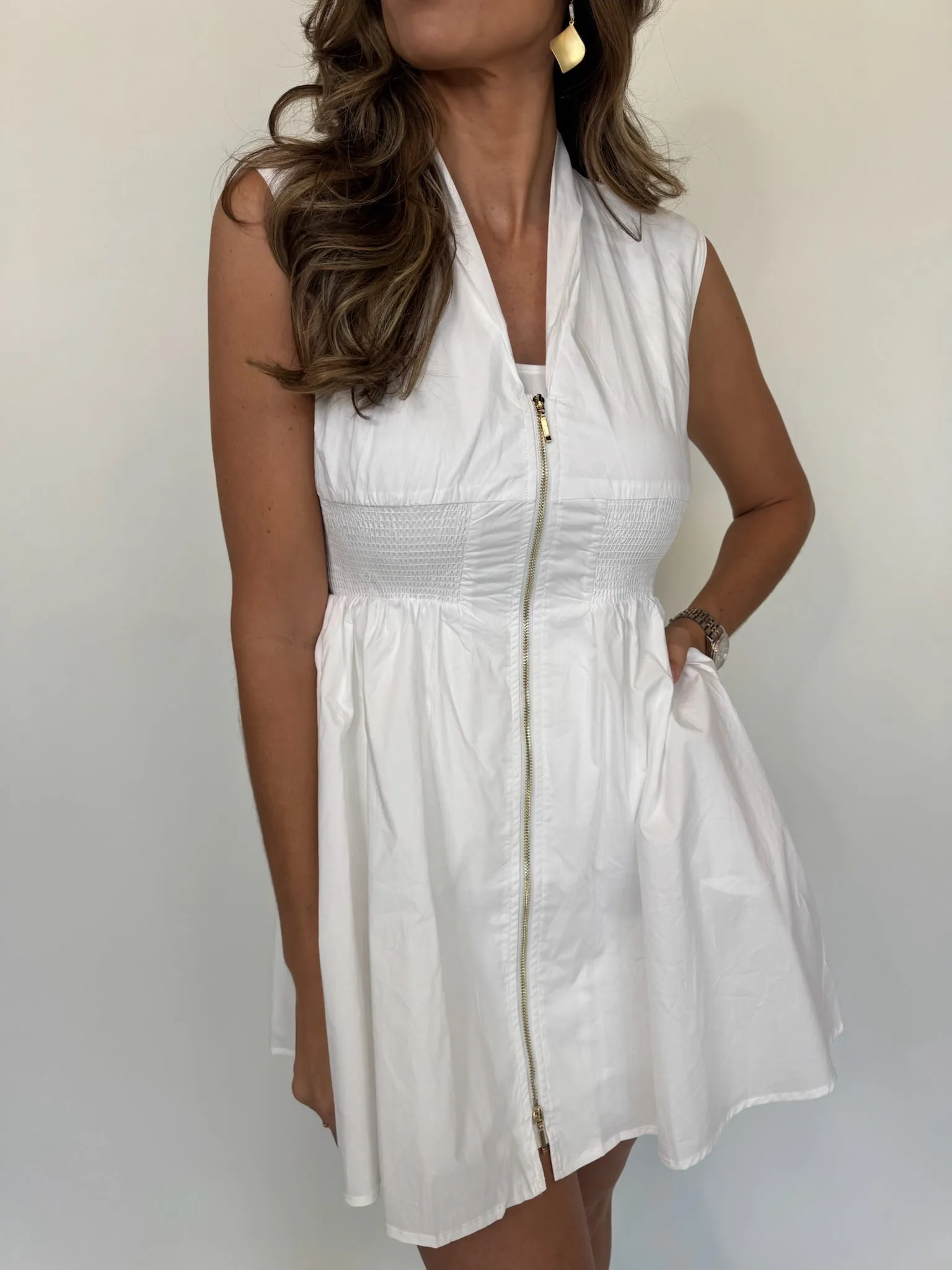 Reset Cory Dress White