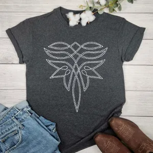 RESTOCKED - BOOT STITCH GRAPHIC TEE