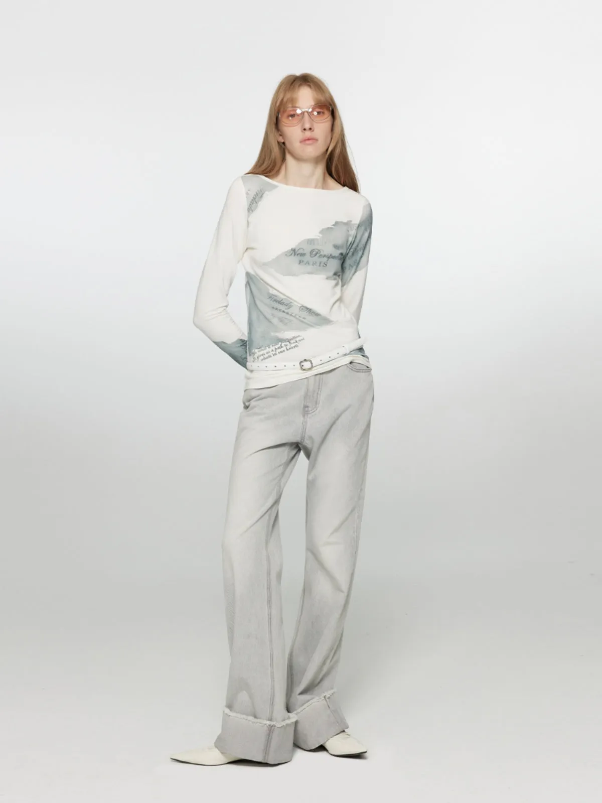 Retro Wide-Leg Jeans
