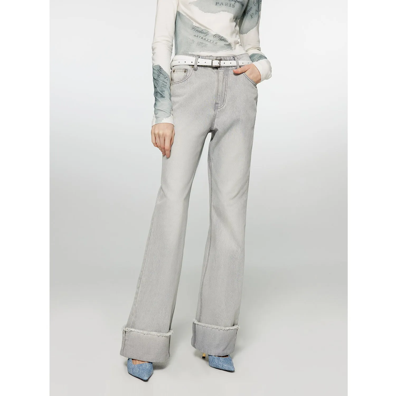 Retro Wide-Leg Jeans