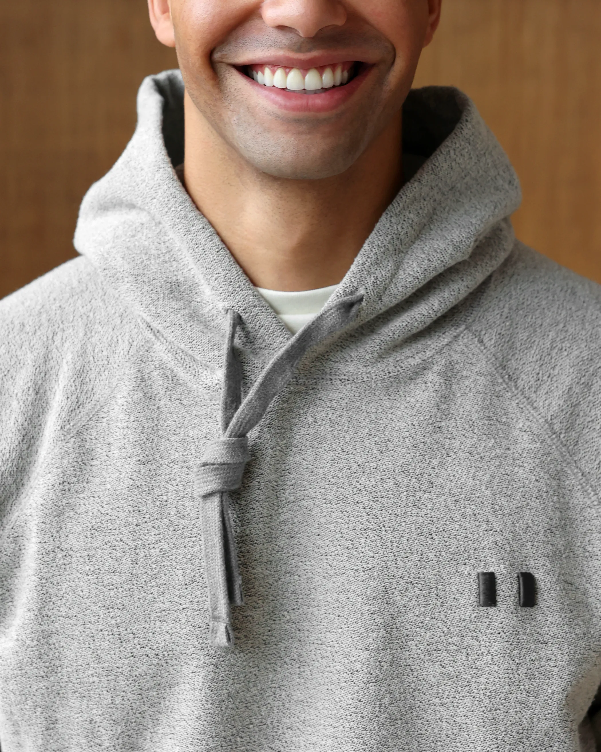Reverse French Terry Hoodie Charcoal - Unisex