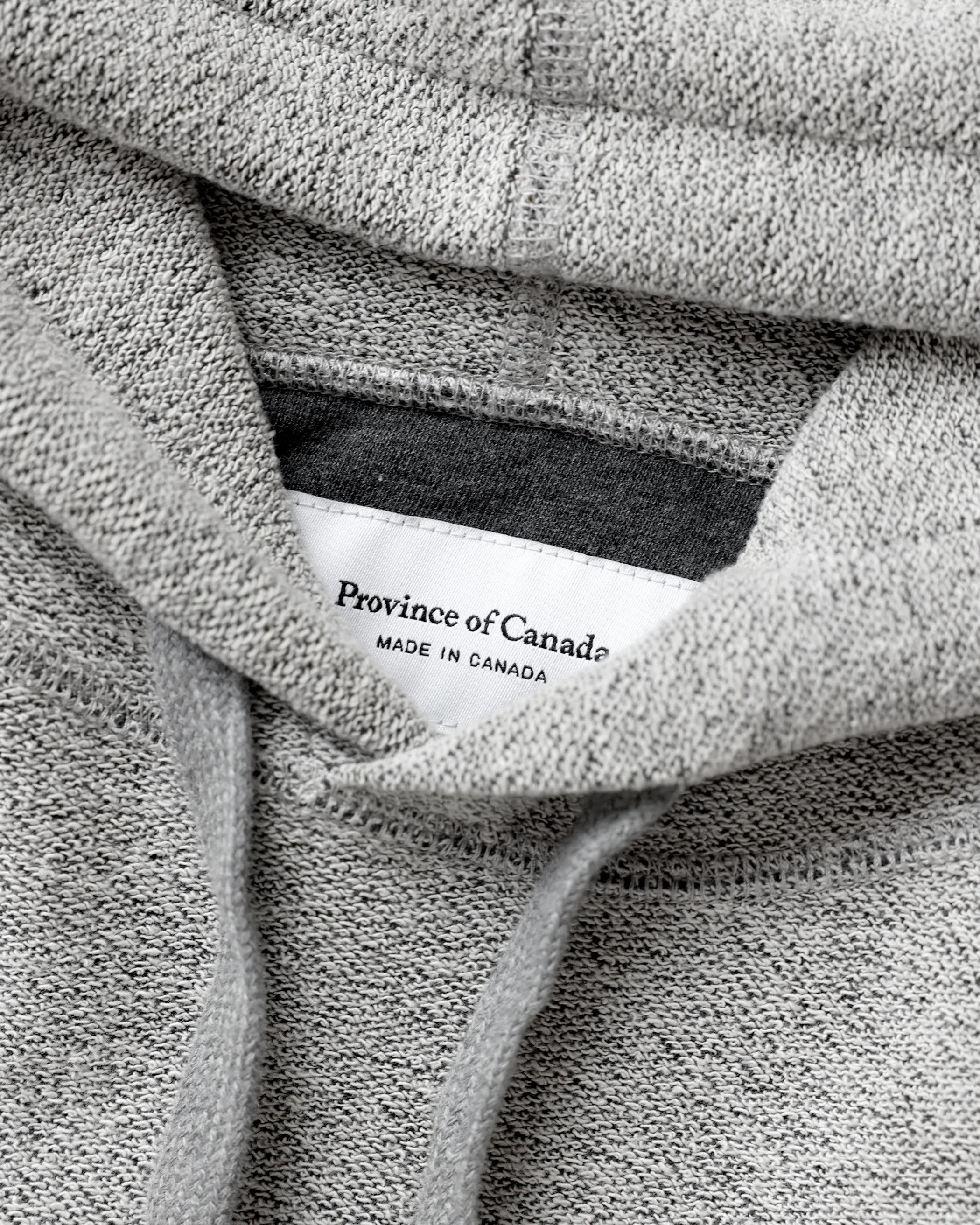 Reverse French Terry Hoodie Charcoal - Unisex