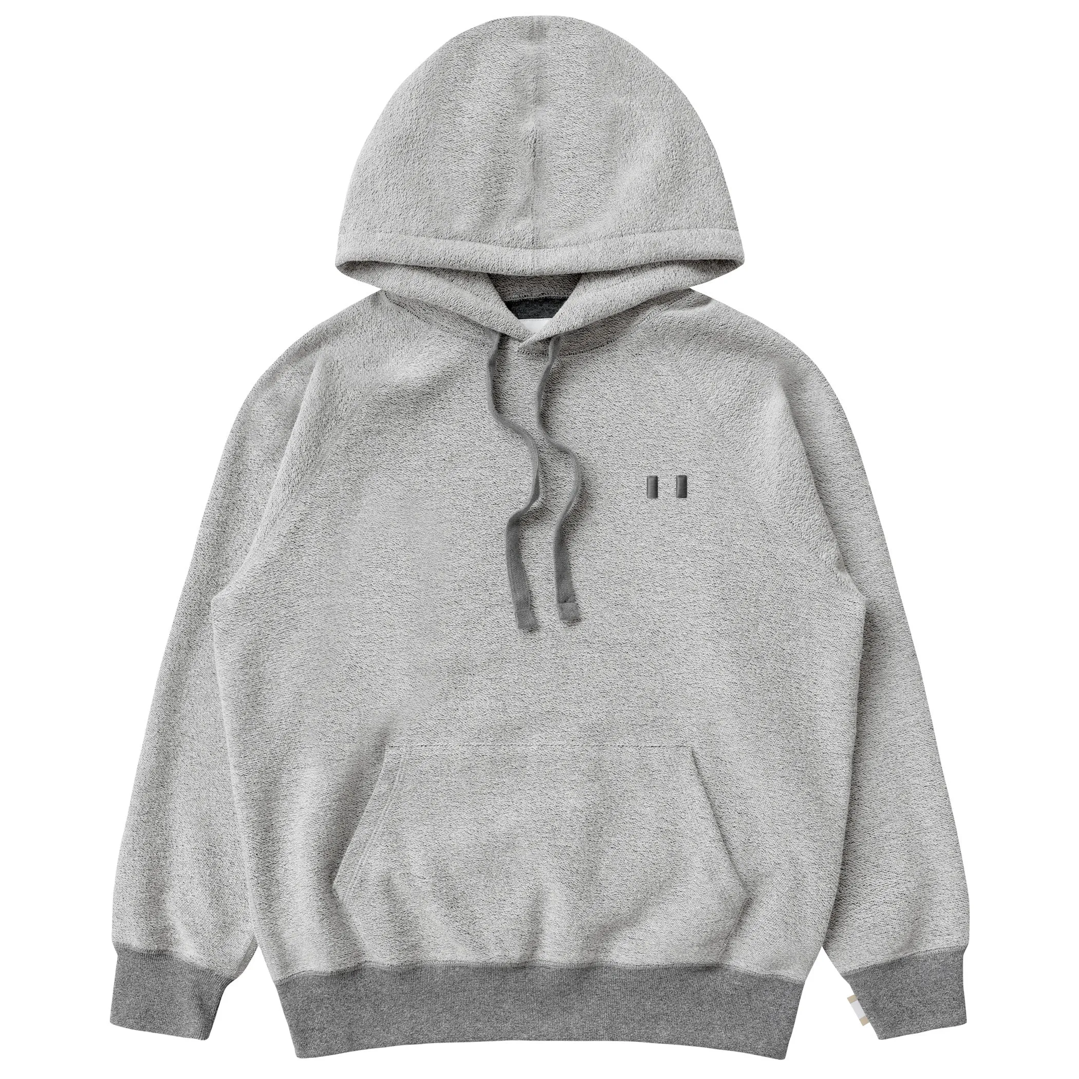 Reverse French Terry Hoodie Charcoal - Unisex