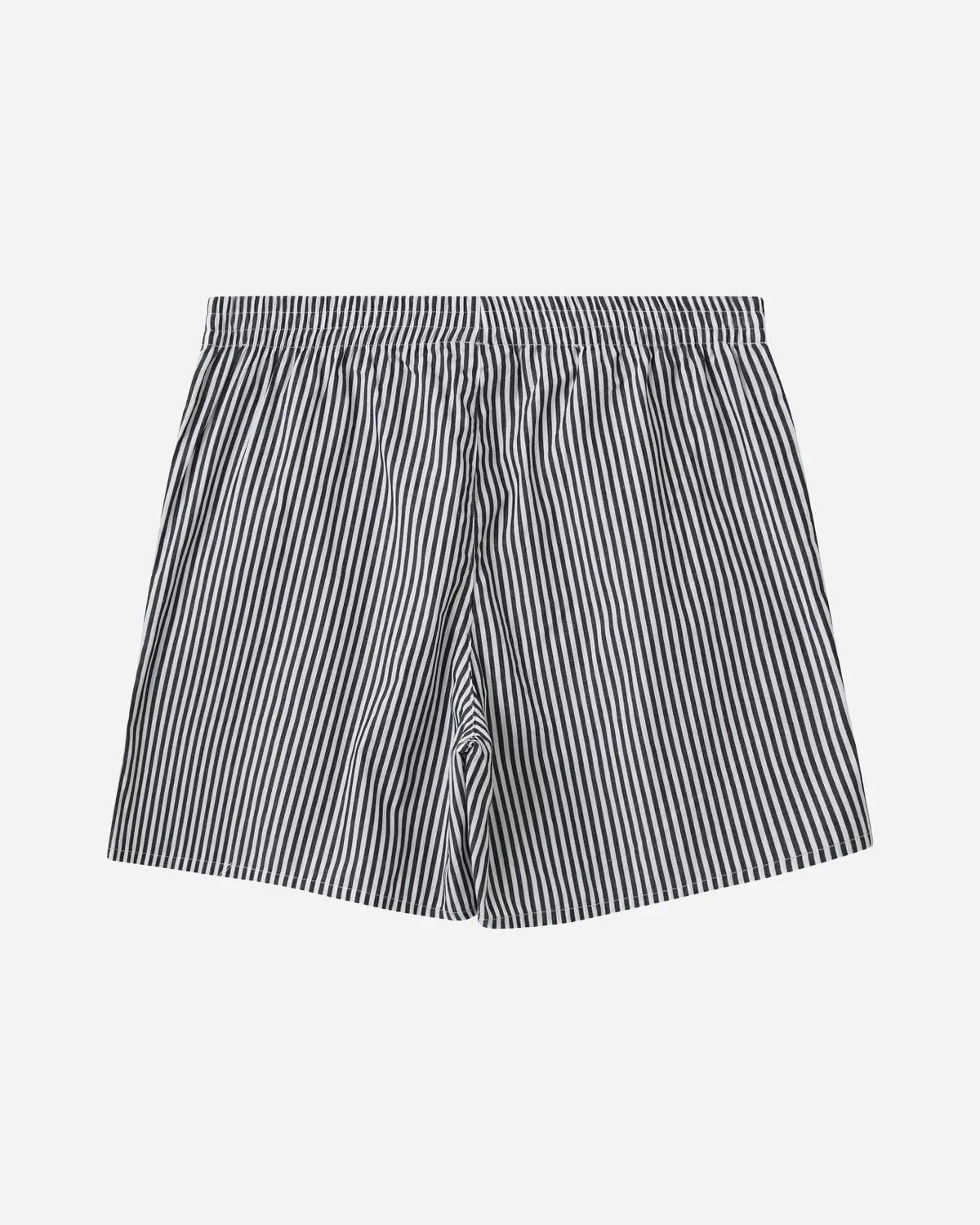 Rønne Essential Pajamas Shorts - Black/White Stripe