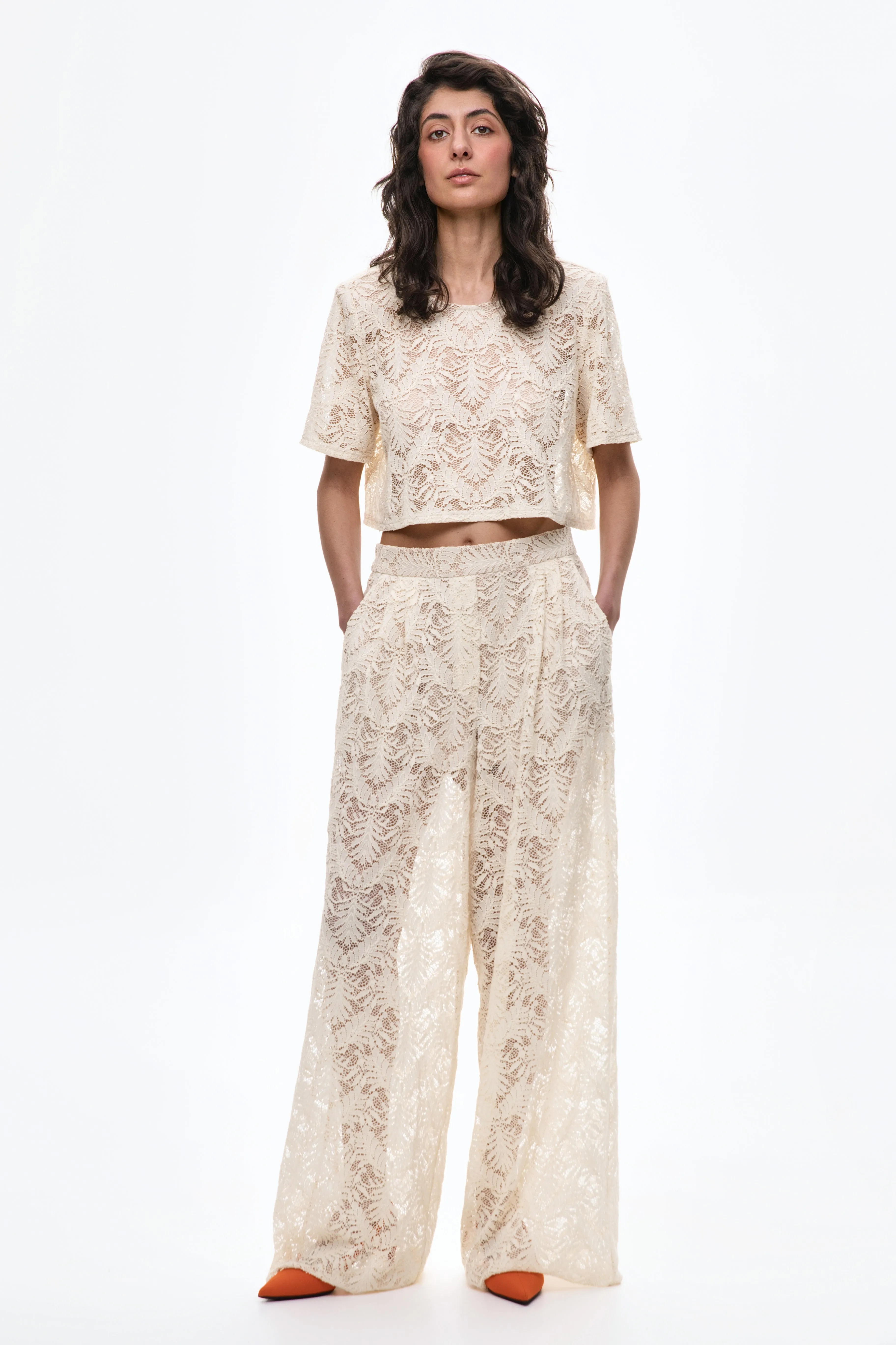 Rosalie Top in Cream