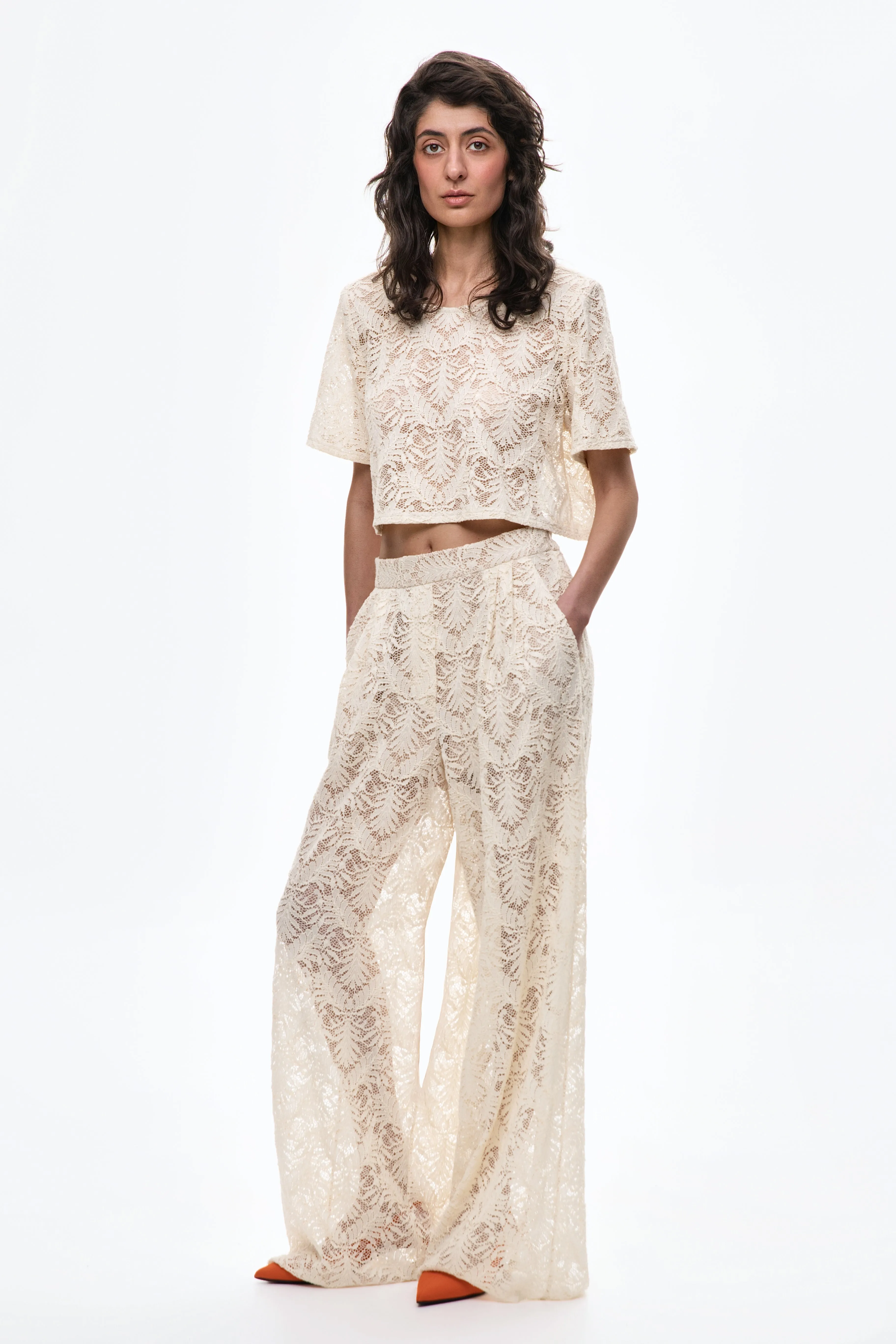 Rosalie Top in Cream