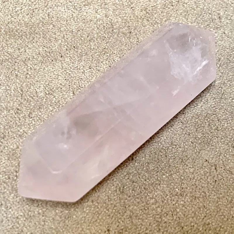 Rose Quartz DT Carved Crystal