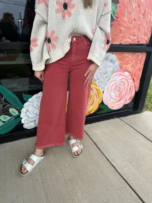 Rosie Wide Crop Pants