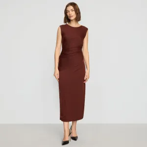 Rowena Twisted Tencel Jersey Dress