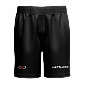Sample Grind SlimFit HP Split Pro Shorts Black Mens/Youth