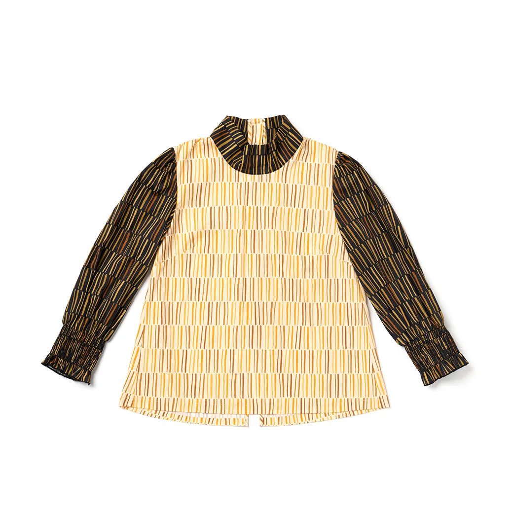 SAMPLE - Long Sleeve Mod Top - Matchstick
