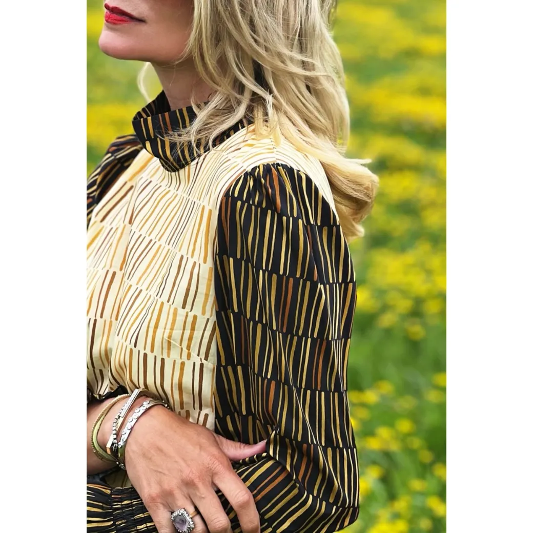 SAMPLE - Long Sleeve Mod Top - Matchstick