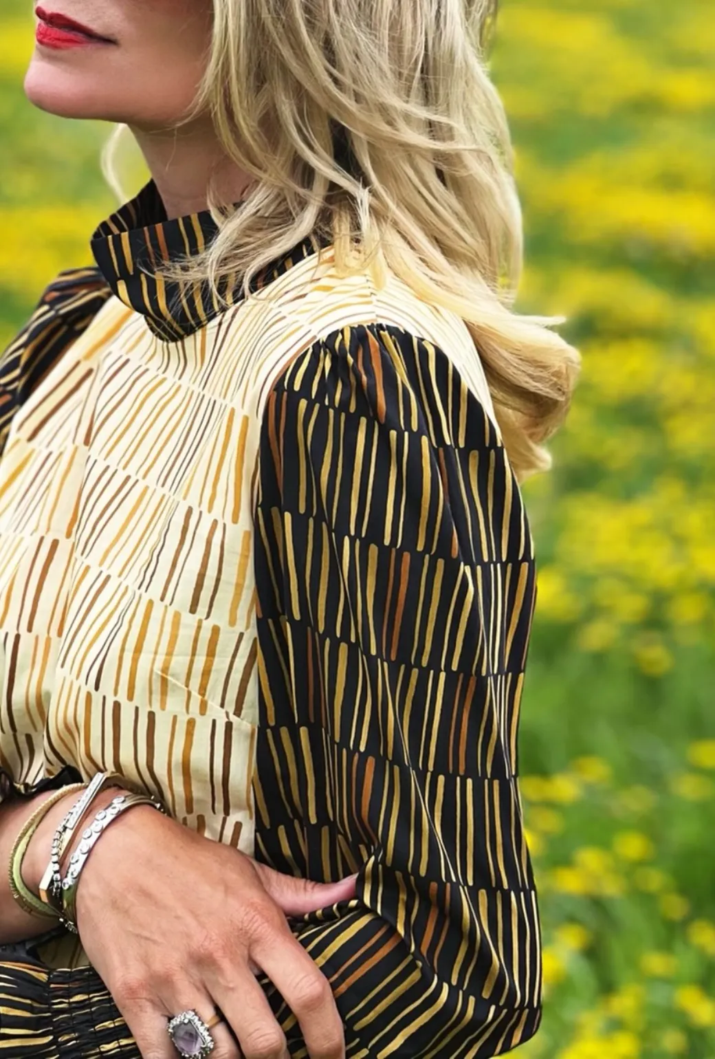 SAMPLE - Long Sleeve Mod Top - Matchstick