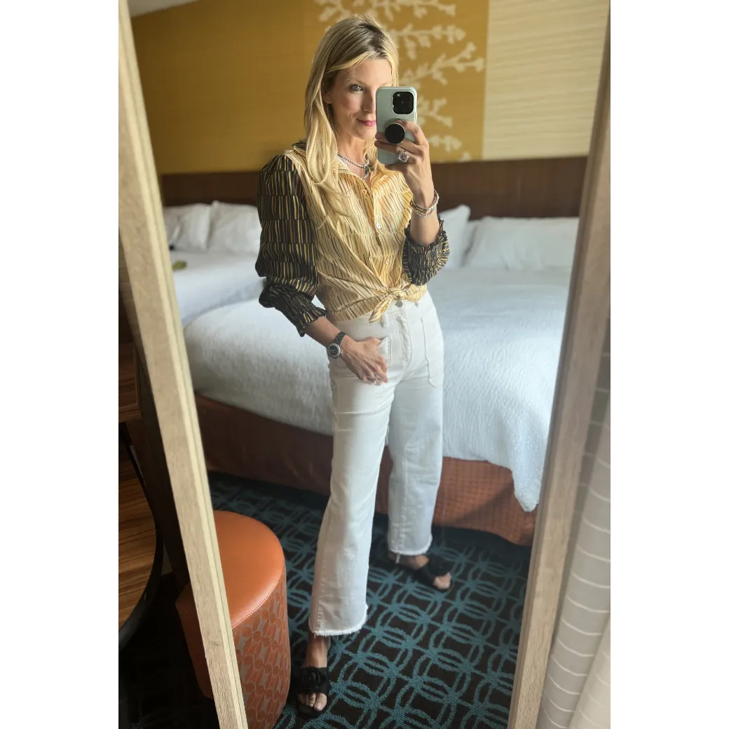 SAMPLE - Long Sleeve Mod Top - Matchstick