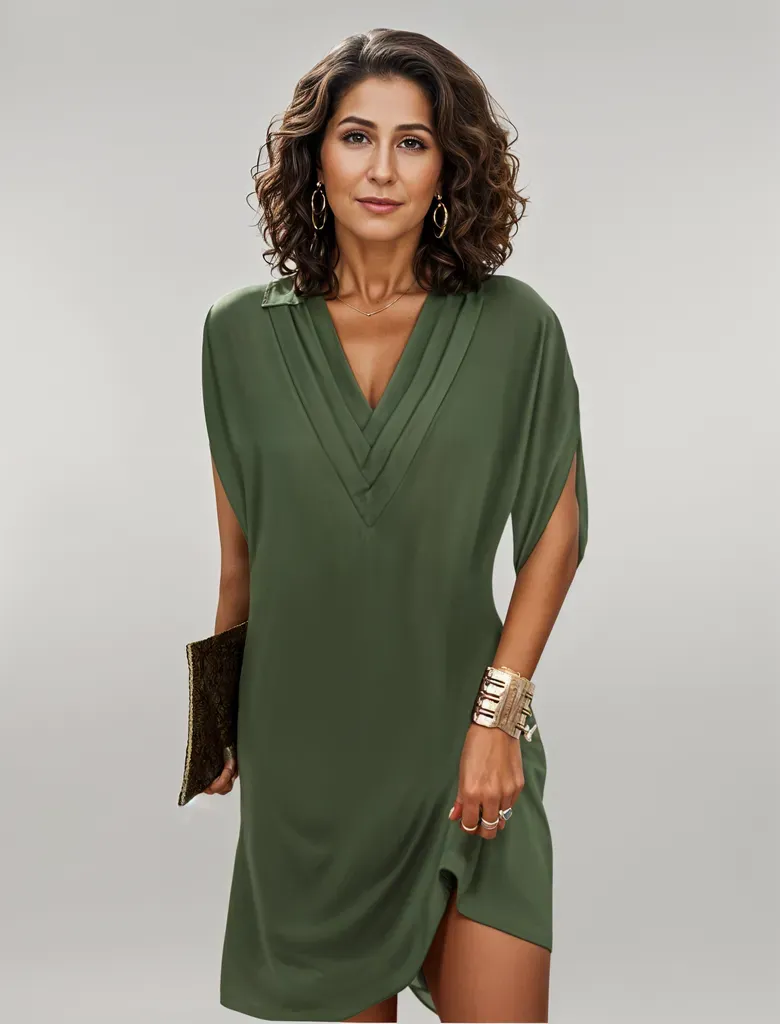 Sanne | Elegant Dress with Belly Cover
