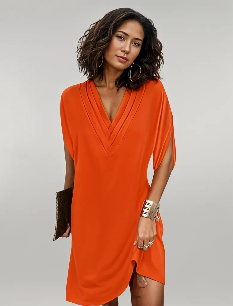 Sanne | Elegant Dress with Belly Cover