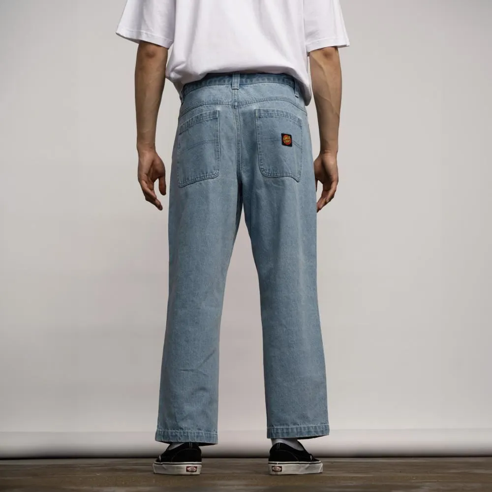 Santa Cruz Pant Classic Label Jean - Stone Wash