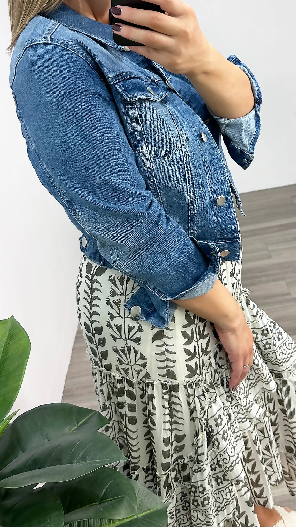 Sass Darcy Denim Jacket - 80 Wash