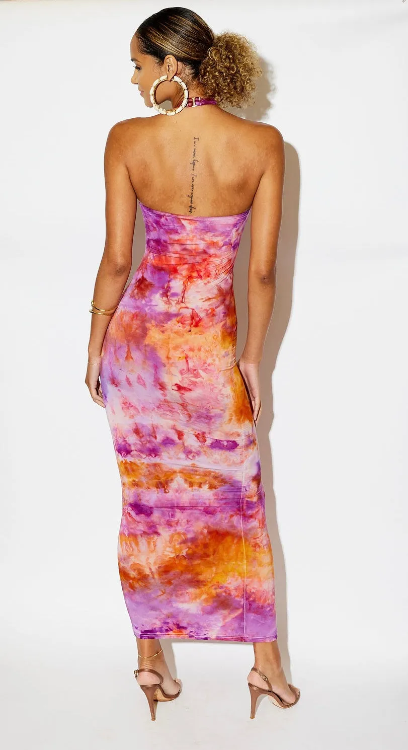 SECONDS Hot Mama Halter Maxi