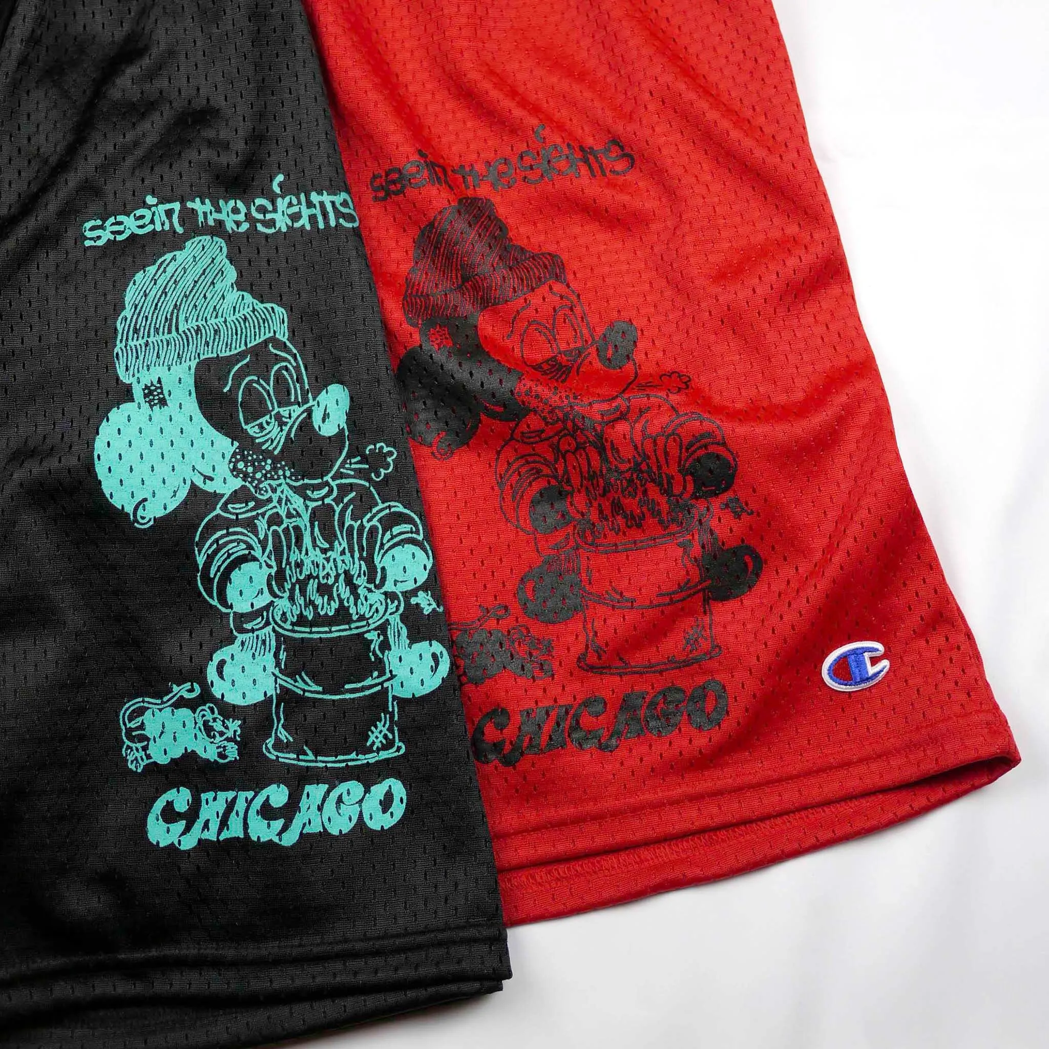 SEEIN THE SIGHTS: CHICAGO SHORTS - RED