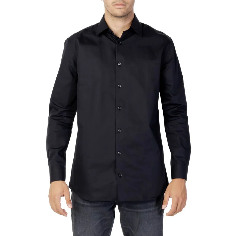 Selected Black Cotton Shirt