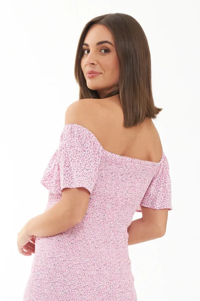 Selma Shirred Dress