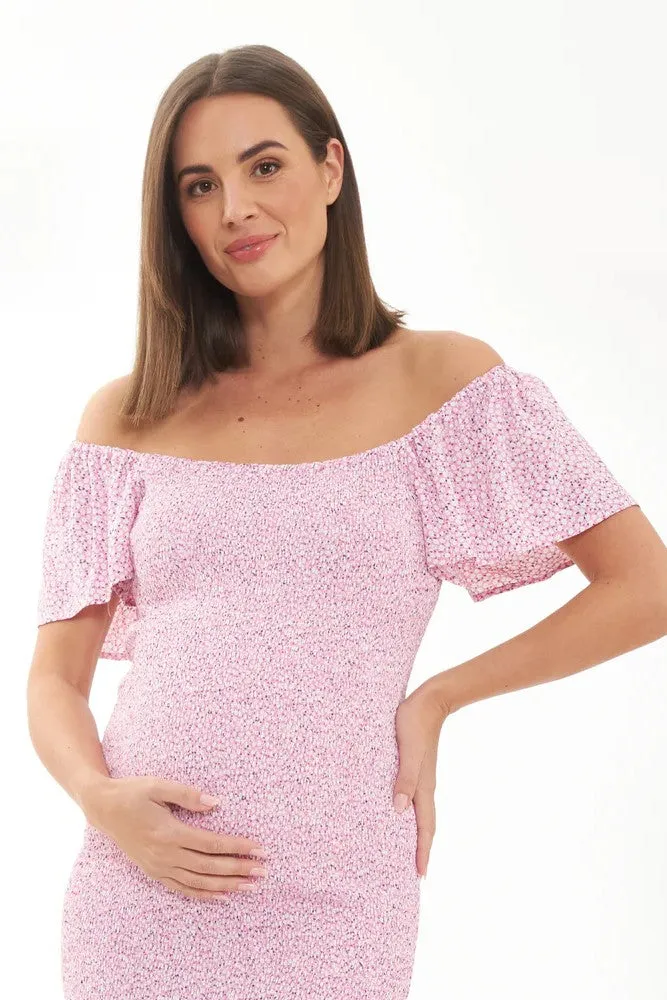 Selma Shirred Dress