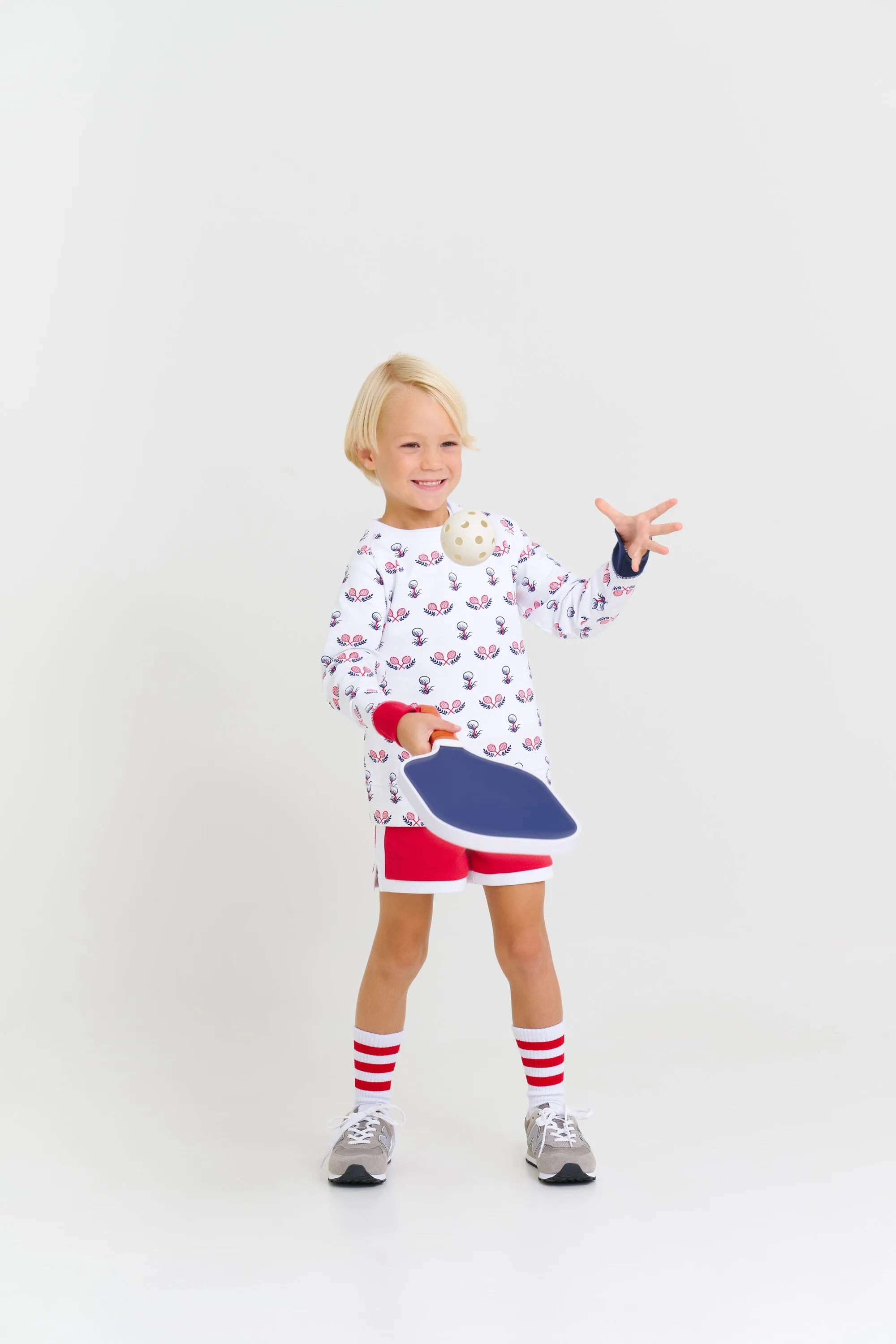 Shaefer Shorts - Richmond Red with Worth Avenue White and Nantucket Navy Stork