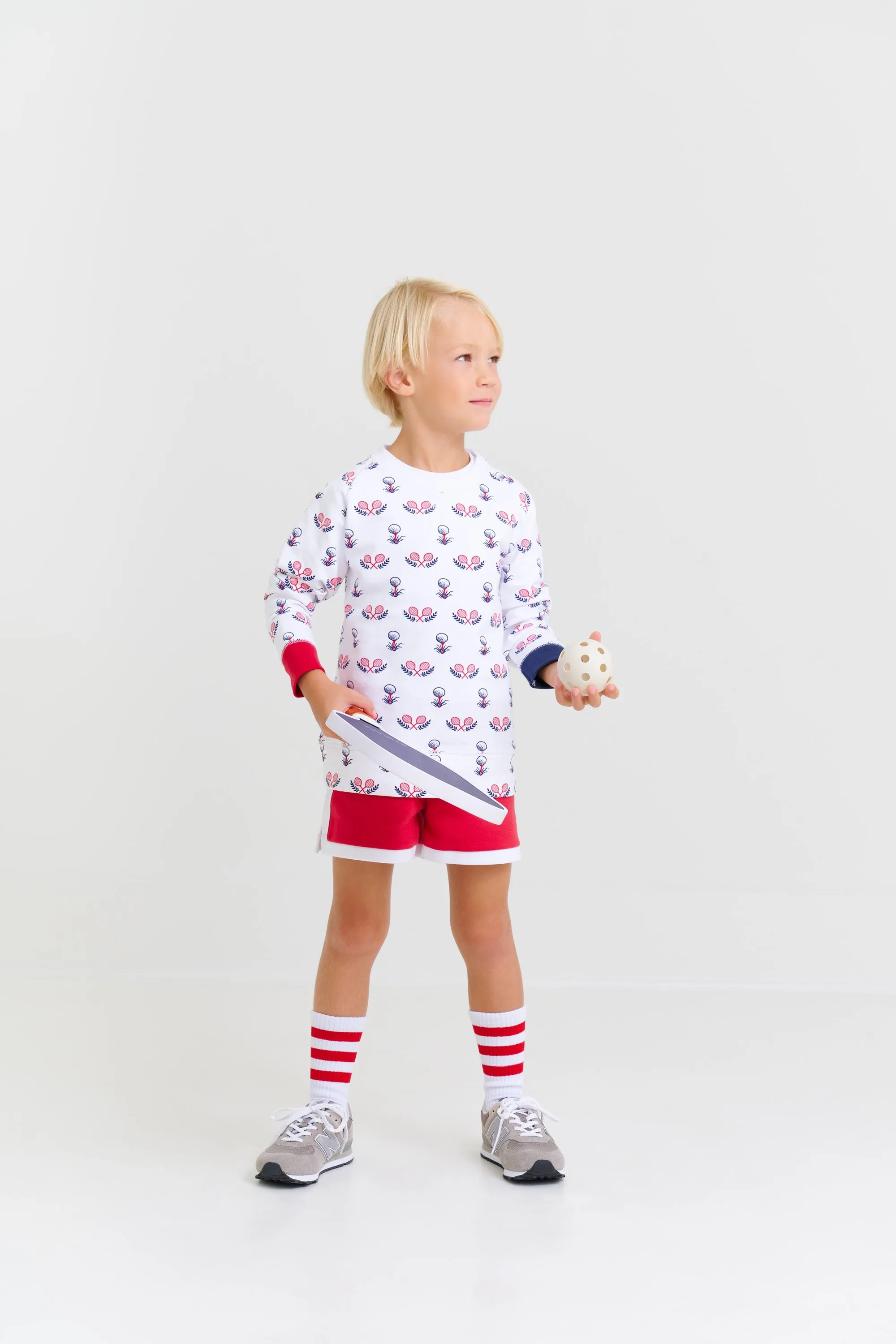 Shaefer Shorts - Richmond Red with Worth Avenue White and Nantucket Navy Stork
