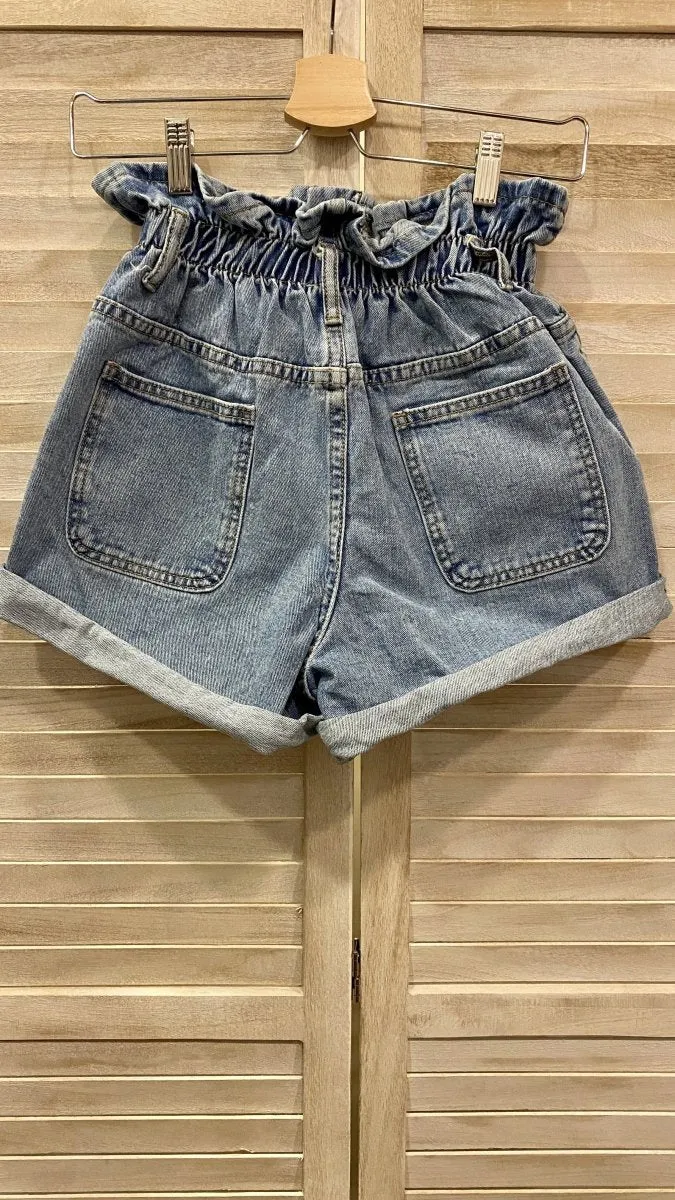 Shorts di jeans a caramella
