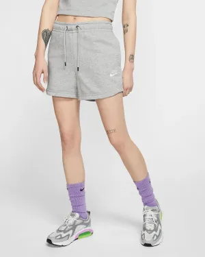 SHORTS NIKE PRO WOMAN PANTALONCINO CORTO PALESTRA DONNA GRIGIO