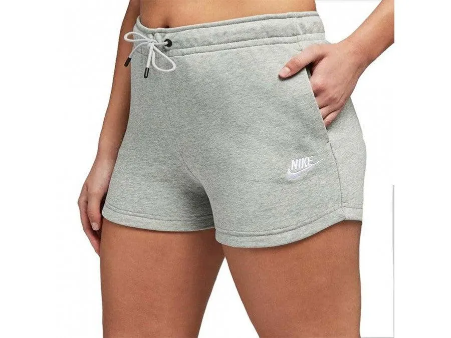 SHORTS NIKE PRO WOMAN PANTALONCINO CORTO PALESTRA DONNA GRIGIO