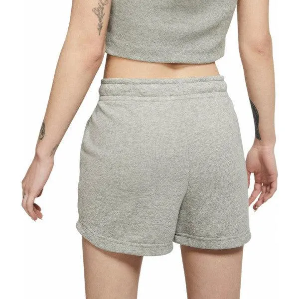 SHORTS NIKE PRO WOMAN PANTALONCINO CORTO PALESTRA DONNA GRIGIO