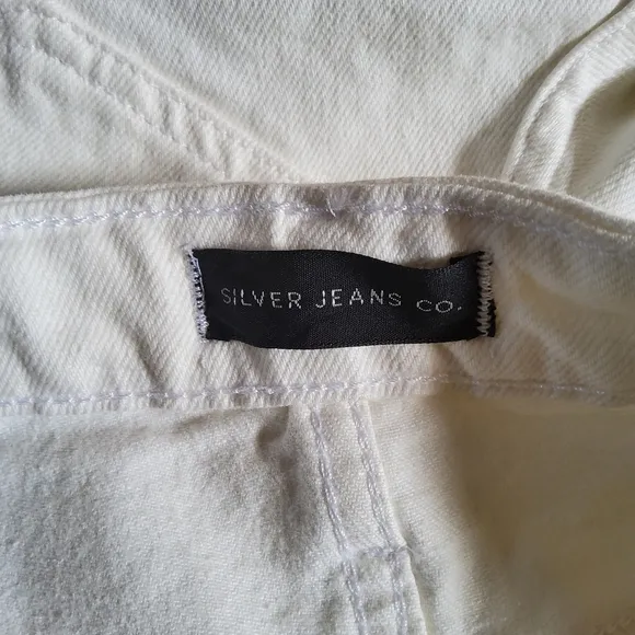 Silver Jeans Co. Most Wanted Mid Rise Ankle Straight Crop Eco Friendly Jeans 28