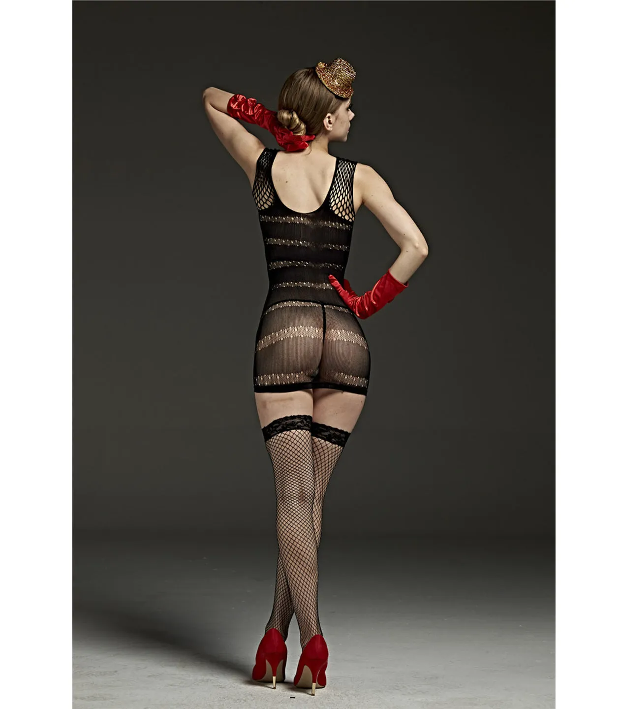 Sleeveless Stocking Dress Lin 7099