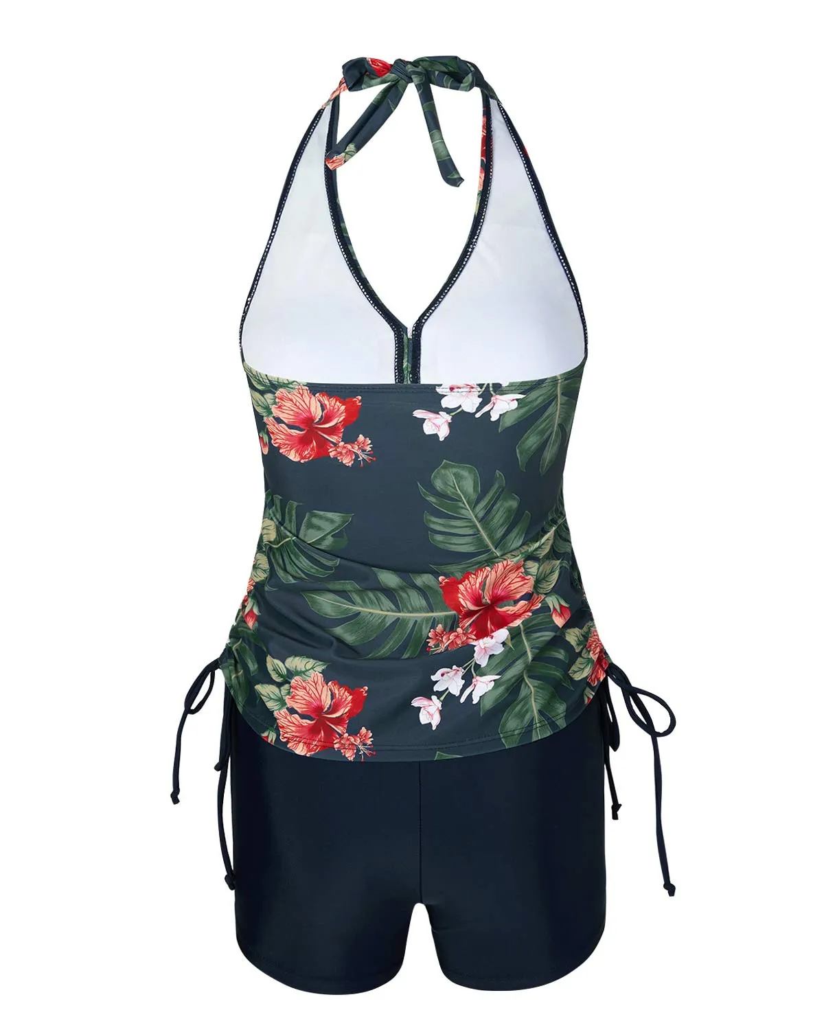SLIM® Elegant Two-Piece Tankini with Shorts