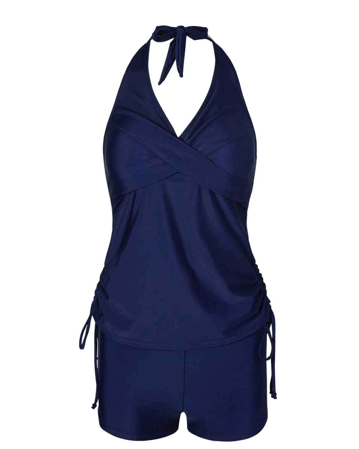 SLIM® Elegant Two-Piece Tankini with Shorts