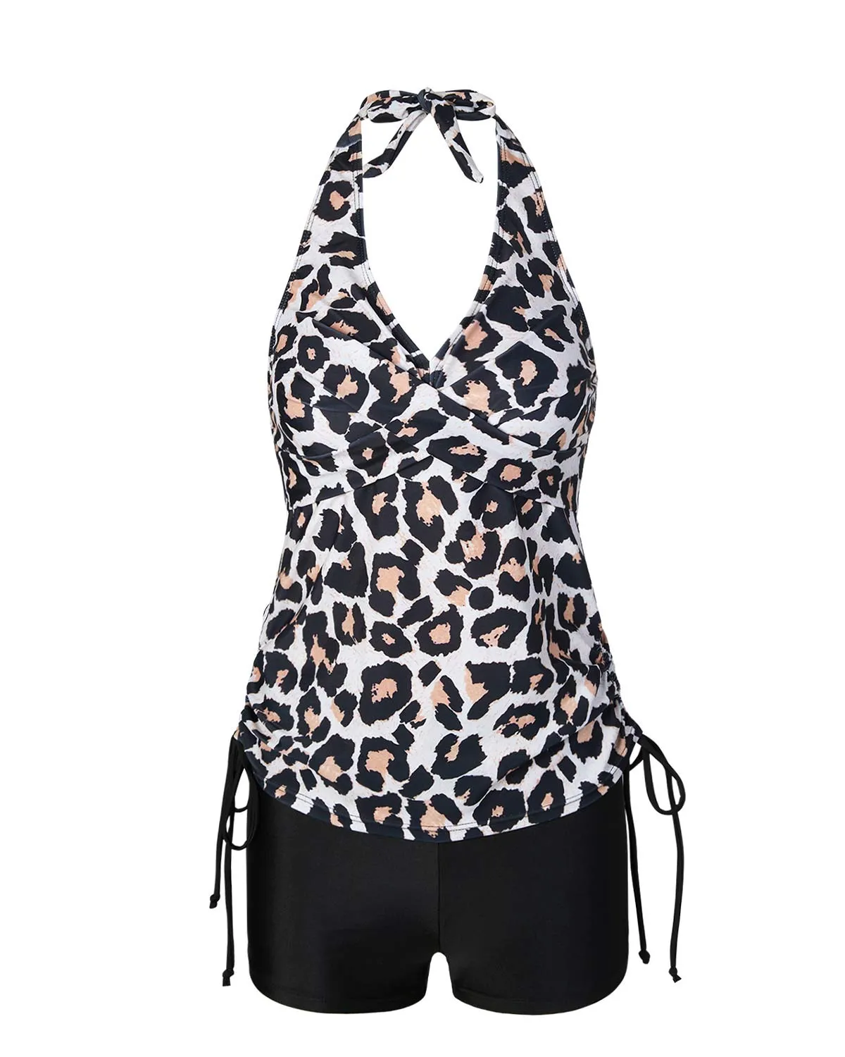 SLIM® Elegant Two-Piece Tankini with Shorts