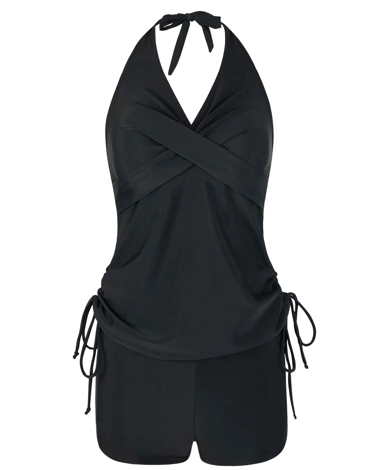 SLIM® Elegant Two-Piece Tankini with Shorts