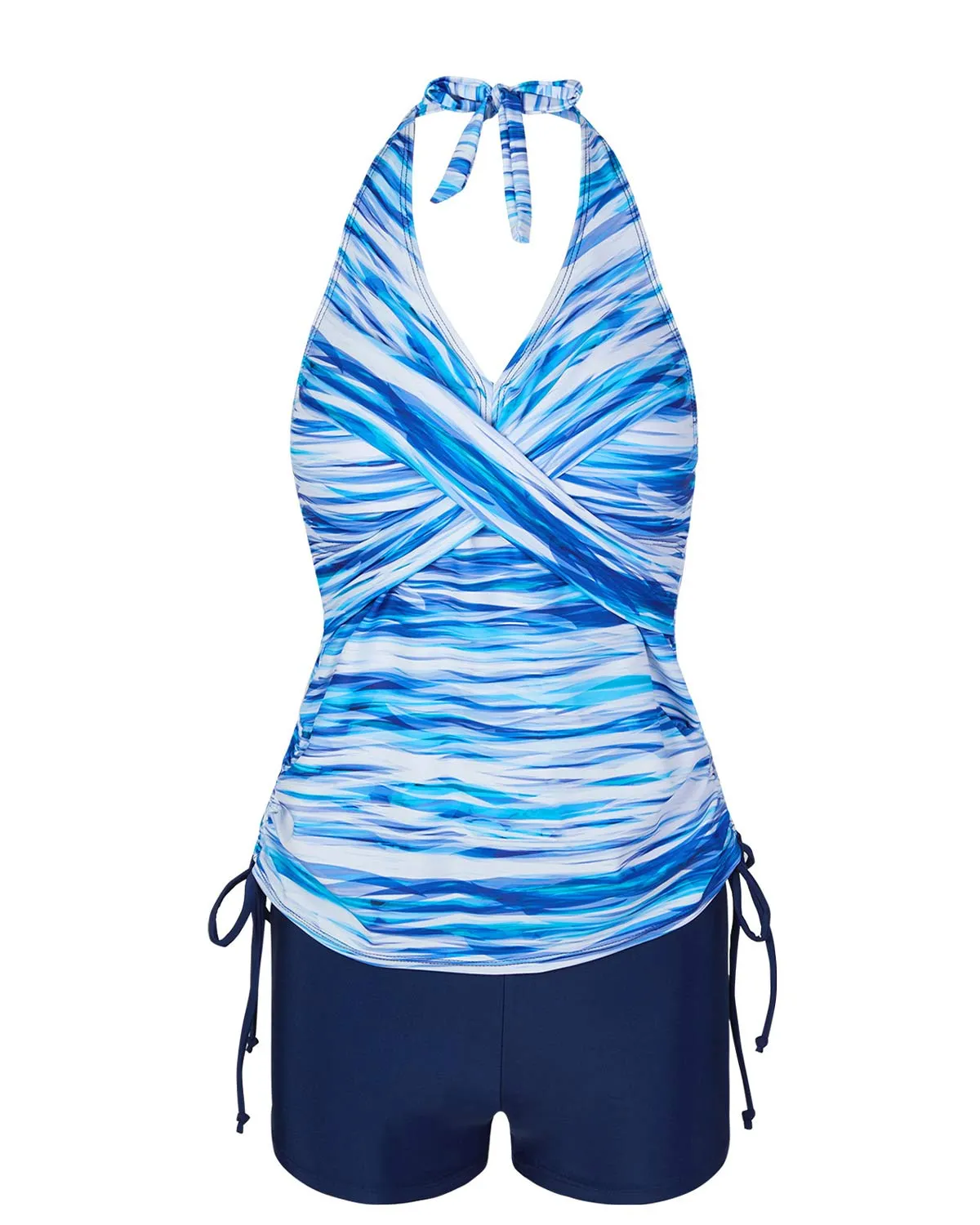 SLIM® Elegant Two-Piece Tankini with Shorts