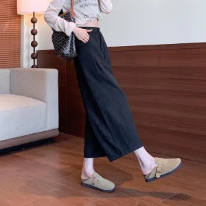 Solid Ankle Cut Jeans for Effortless Style